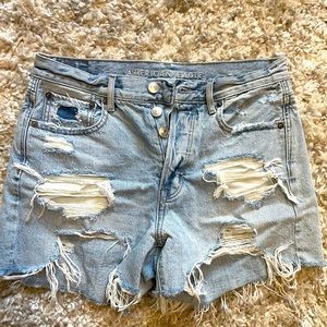 AE Denim Mom Shorts